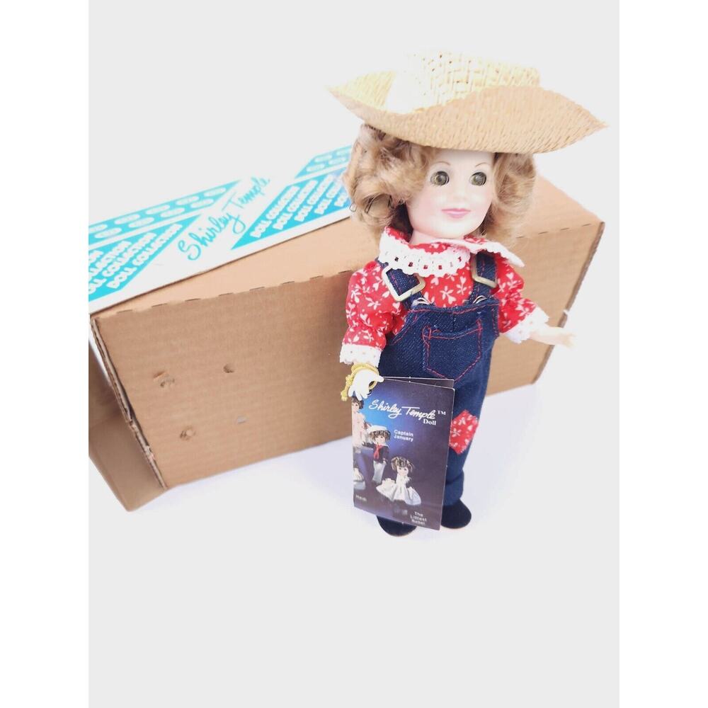 Vintage Ideal Shirley Temple 8" Doll - Rebecca of Sunnybrook Farm - 1982 w/tags